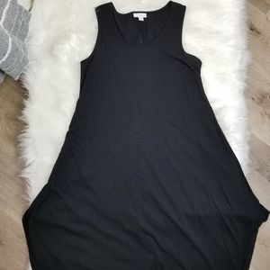 🌻 Pure Jill black XS Petite dress Asymmetrical